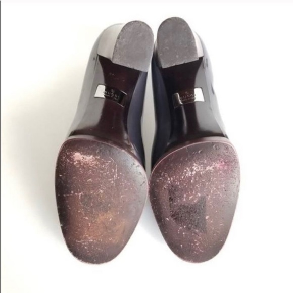 Gucci ClassicSignature Platform Heel Pumps - Picture 4 of 8